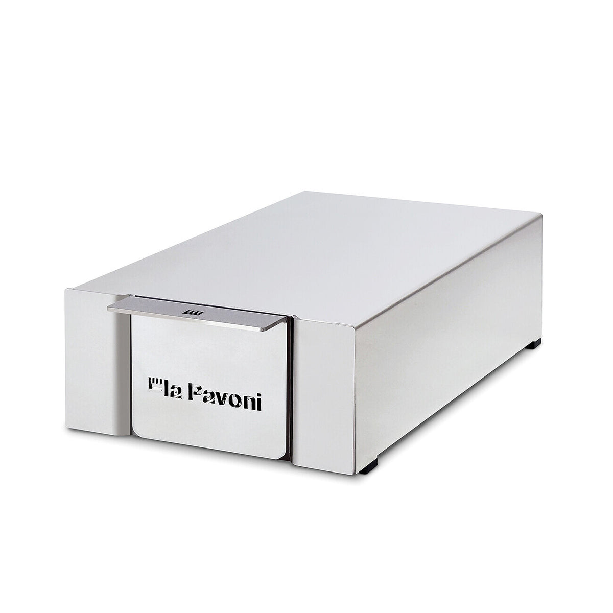 La Pavoni Stainless Steel Knockbox Accessory for Home Use